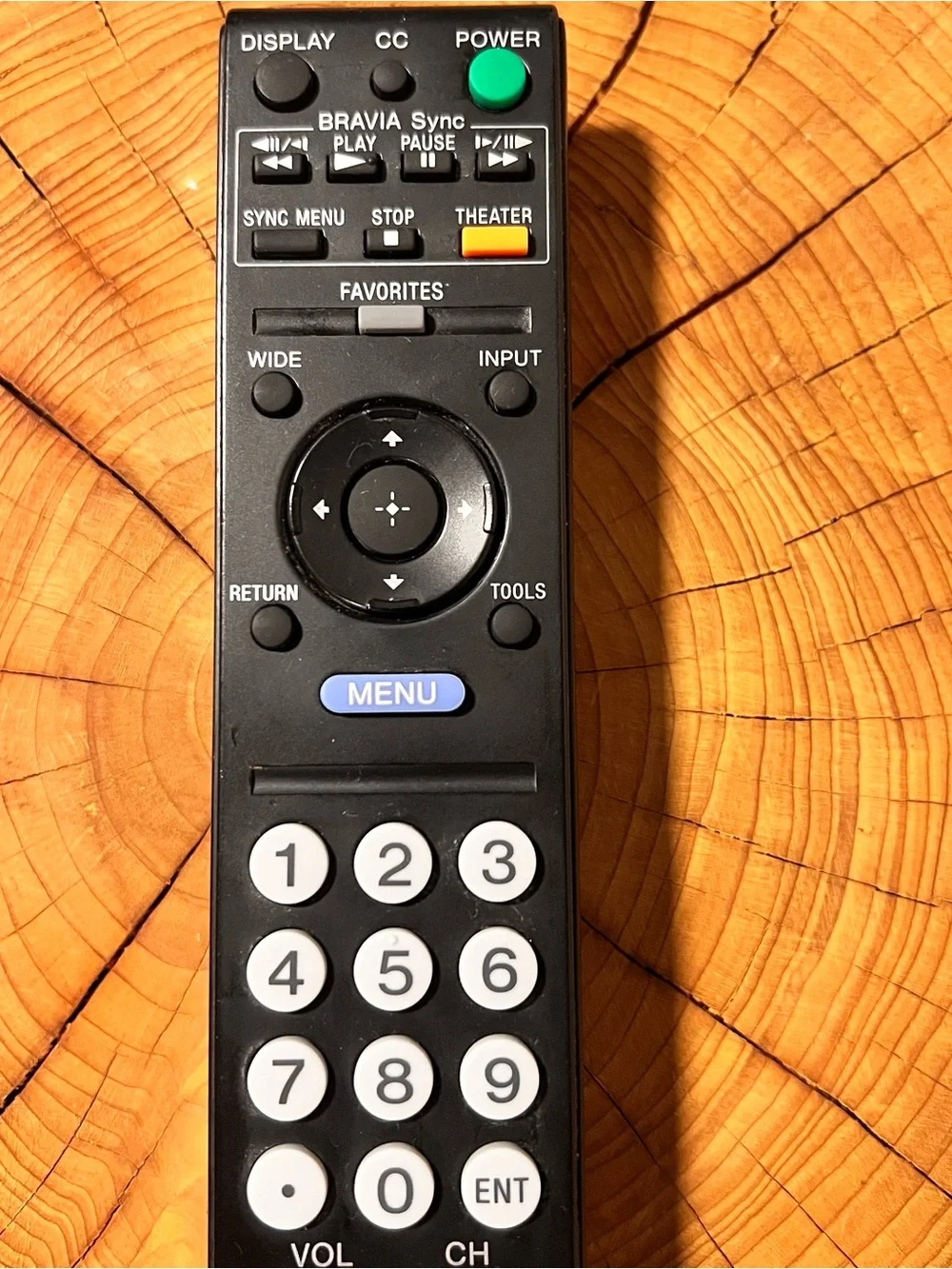 Genuine Sony  RM-YD028 BRAVIA LCD TV Remote Control Tested and Working GUC